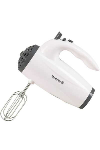 Hausberg Mixer De Mana Hb-4119ab, 5 Viteze, Putere 300w, Motor De Cupru, Alb
