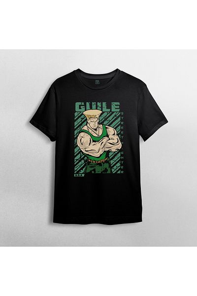 Pixxa Μπλουζάκι Guile Game Unisex 100% βαμβακερό με λαιμόκοψη