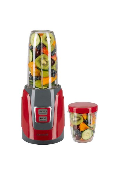 Hausberg Mixér Hausberg HB-7675RS červený, výkon 1000 W, objem 1000 ml, měděný motor
