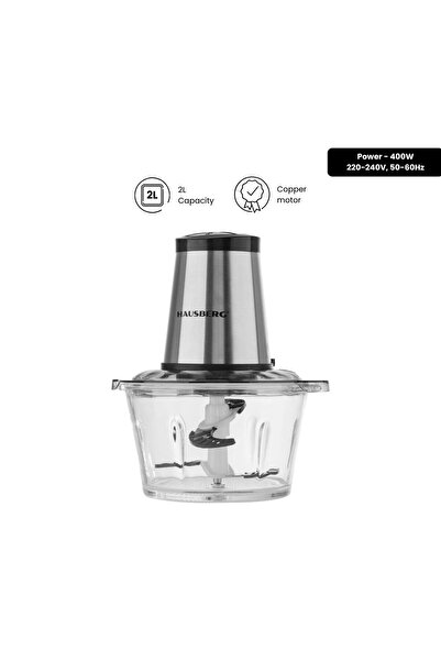Hausberg Tocator HB-4505, 400 W, 2l, toaca, taie, macina, amesteca