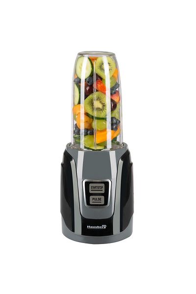 Hausberg Blender HB-7675NG Negru,Putere 1000W, Capacitate 1000ml, motor de cupru