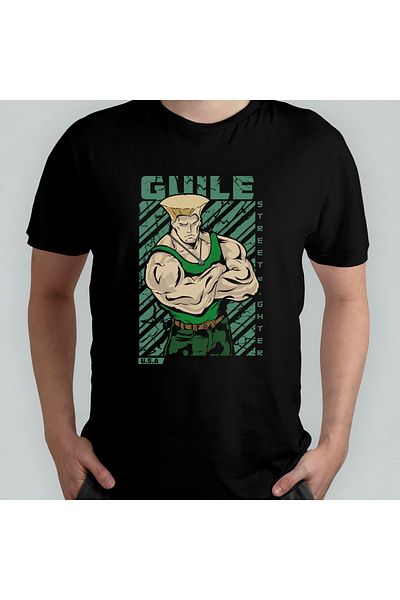 Pixxa Μπλουζάκι Guile Game Unisex 100% βαμβακερό με λαιμόκοψη