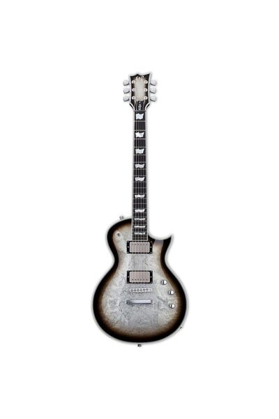 ESP LTD ESP Eclipse Custom Silver Liquid Metal Burst Elektro Gitar