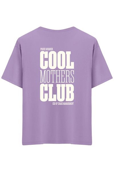 BetterThanCo Cool Mothers Club - Oversized T-shirt