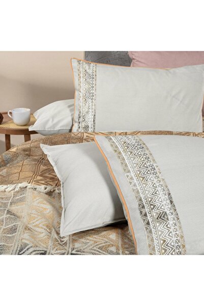 Sarev Raina Yellow Double 100% Cotton Yarn Dyed Pique Set