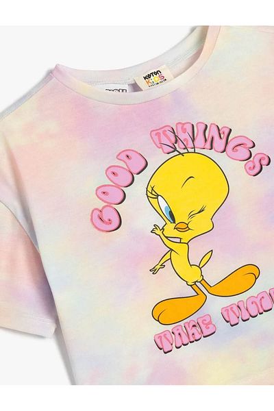 Koton Tricou cu mânecă scurtă cu mânecă scurtă cu licență Tweety