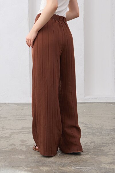 QANU Modal Pantolon Kahverengi