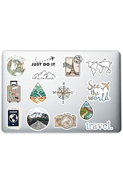 Genel Markalar Aksesuar Art Sanat Temalı Dekoratif Laptop Notebook Tablet Tel...