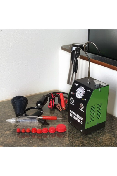 obd sepeti DUMAN KAÇAK TEST CİHAZI YEŞİL KASA FULL EKİPMAN AKSESUAR YAKITI DA...