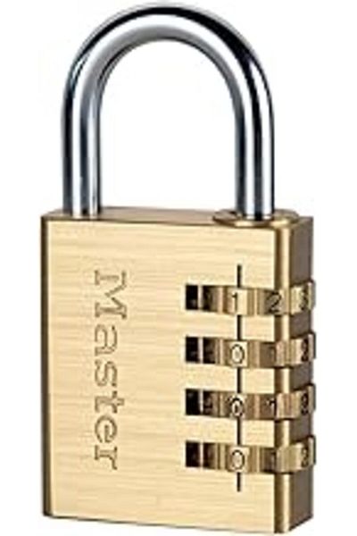 NcK Master Lock – 604eurd – Κλειδαριά συνδυασμού ορείχαλκο φινίρισμα 40 mm