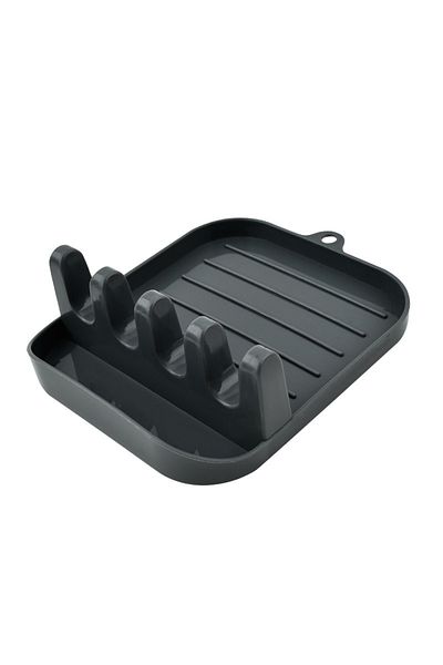 Choice Gray Kitchen Spoon Holders Pot Lid Rack Pot Lid Cooking Tool Tableware Storage Rack Spoon Chopsticks