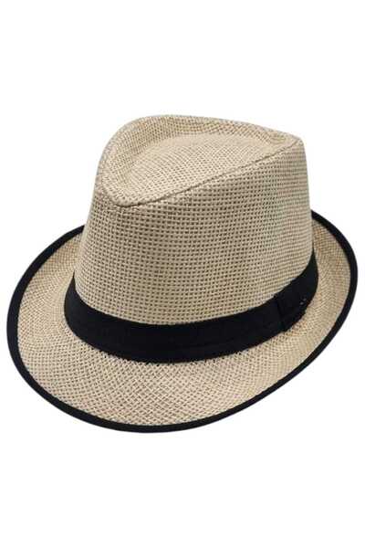 Trenderrs Унісекс дитячий капелюх з солом'яним капелюхом для дітей 13-17 років