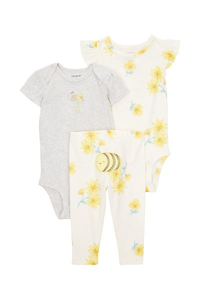 Carter's Baby Girl Top and Bottom Set Set of 3