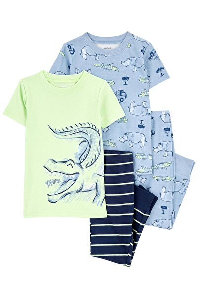 Carter's Little Boy Pajamas Set 4 Pack