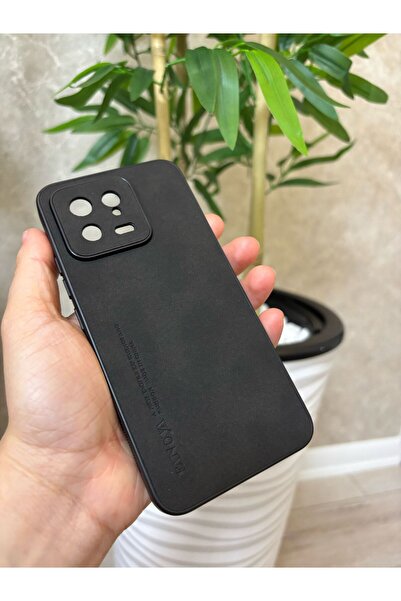 Hatreds Xiaomi Mi 13 Kılıf Kamera Koruma Çıkıntılı Renkli Kadife Tasarımlı Kapak