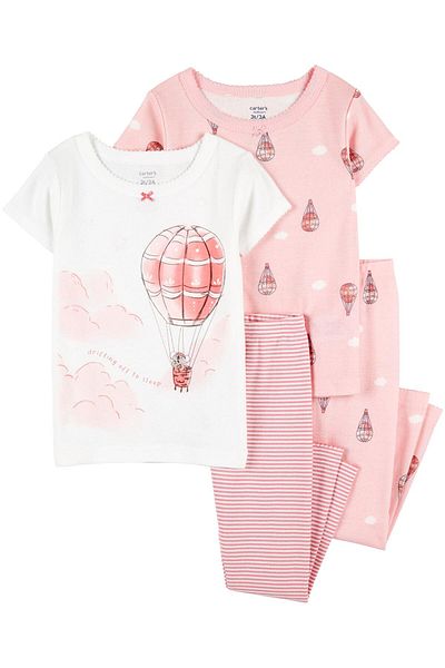 Carter's Baby Girl Pajama Set 4 Pack