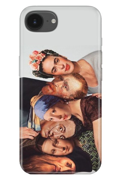 Cekuonline غطاء سيليكون متوافق مع هاتف iPhone 16E تحت عنوان Idols
