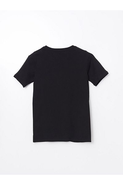 LC Waikiki Μπλουζάκι εγκυμοσύνης με στάμπα LCW Crew Neck