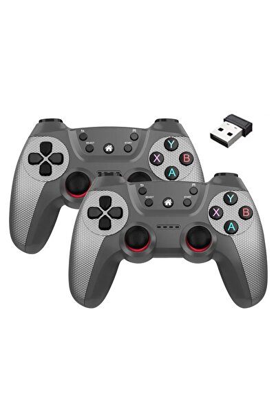 GLRTech 2.4g Kablosuz Gamepad Android Mobil Bilgisayar Tv Pc Ps3 Steam Gamepad 2 Adet