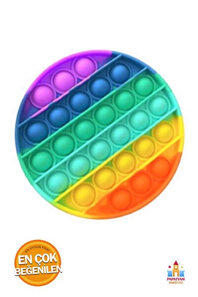 PapatyamPartiEvi Renkli Stres Topu, Duyusal ve Rahatlatıcı, Eğlenceli ve Yara...