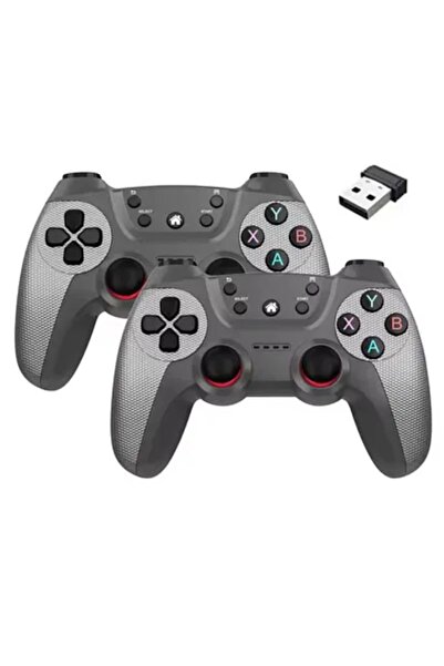 GLRTech 2.4g Kablosuz Gamepad Android Mobil Bilgisayar Tv Pc Ps3 Steam Gamepad 2 Adet