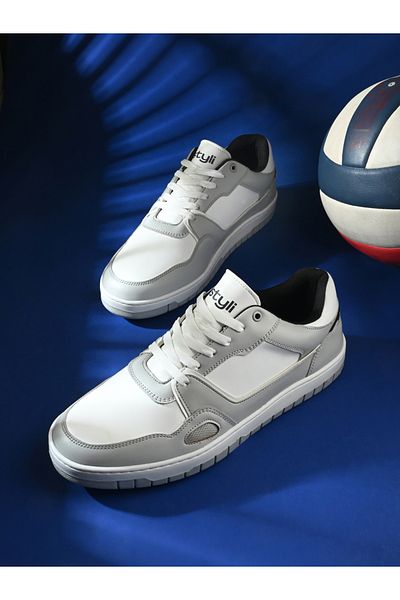 Styli Low Top Lace Up Court Sneakers