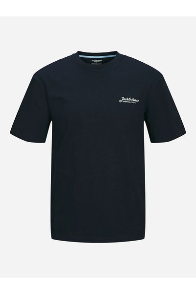 Jack & Jones تي شيرت بطبعة شعار ورقبة دائرية