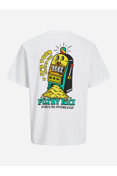 Jack & Jones Graphic Print Crew Neck T-Shirt
