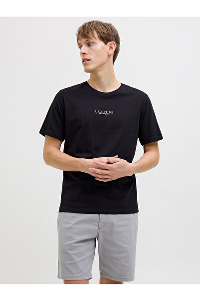 REBEL By Styli تي شيرت برقبة دائرية وطبعة جرافيك