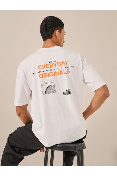 Styli Everyday Essential Oversize Cotton T Shirt