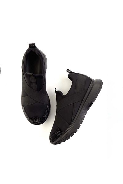 Bambi Μαύρο Γυναικείο Sneaker K01188054017