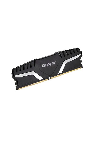 KINGSPEC زعانف تبريد بيضاء Kingspec DDR5 سعة 16 جيجابايت بسرعة 4800 ميجاهرتز