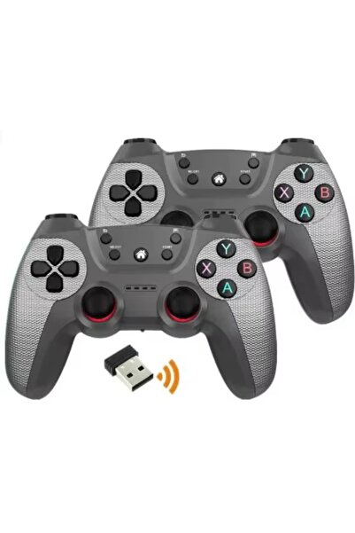 GLRTech 2.4g Kablosuz Gamepad Android Mobil Bilgisayar Tv Pc Ps3 Steam Gamepad 2 Adet