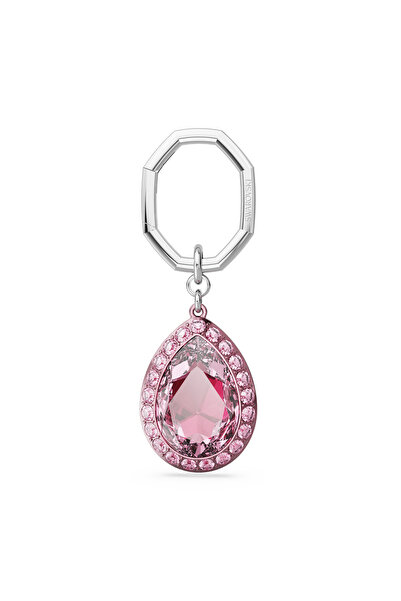 Swarovski Anahtarlık, Armut kesim, Pembe
