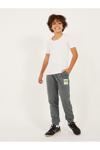Styli Relaxed Fit Patch Work Joggers with Drawstring