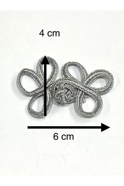 karantuhafiye Knitting Button / Japanese & Chinese Button / Small Size Knitting Button /A3 / Silver