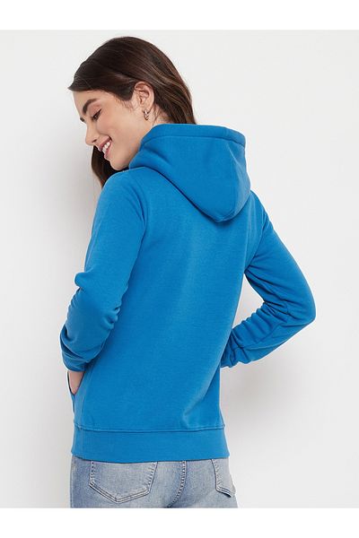 Duke By Styli Tropical Graphic Print Front Pocket Hoodie
