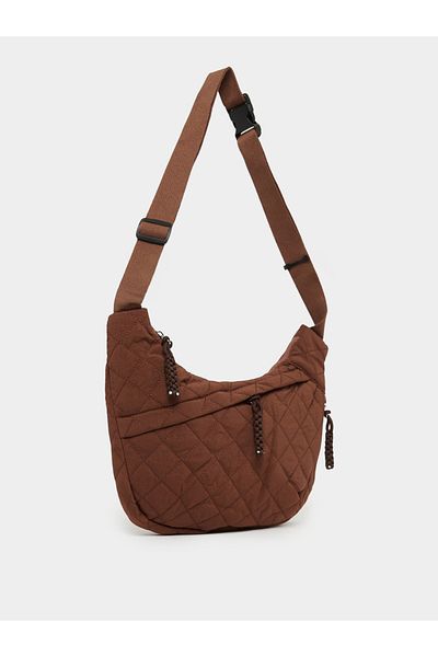 Styli Quilted Crossbody Bag with Adjustable Strap