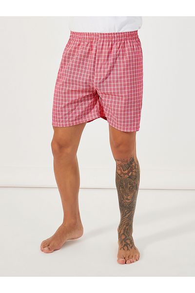 Styli Pack of 2 - Checked Assorted Woven Boxers
