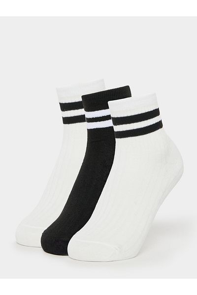 Styli Pack of 3 - Double Striped Socks