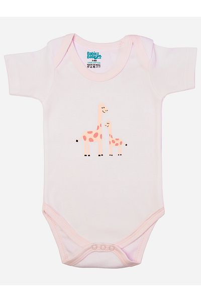 Babies Basic By Styli مجموعة من 3 قطع - رومبر مطبوع برقبة دائرية