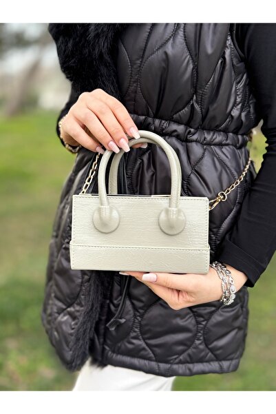 DEV 3 ADAM Gray Box Model Hand Shoulder and Cross Stylish Elegant Women's Bag