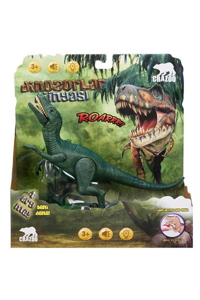 noirsecret Velociraptors Dinosaur with Light and Sound