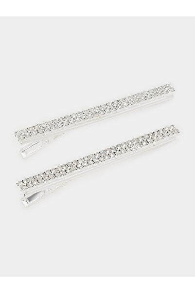 Styli مجموعة من 2 مشبك شعر معدني