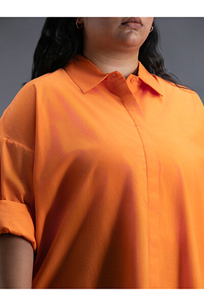 High Star By Styli Plus Size Classic Oversized Casual Shirt