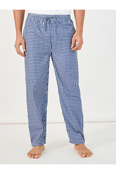 Styli Gingham Checked Woven Straight Pyjama