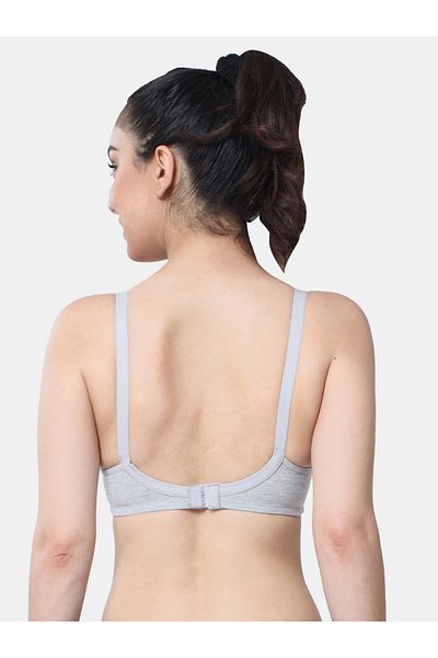 Envie By Styli Padded Cotton Lace Insert Bra