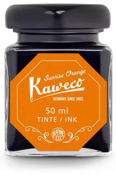 Genel Markalar Dolmakalem Mürekkep 50ml Cam Şişe Turuncu / 10002199