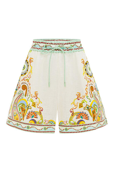 ALEMAIS Summer Linen Shorts