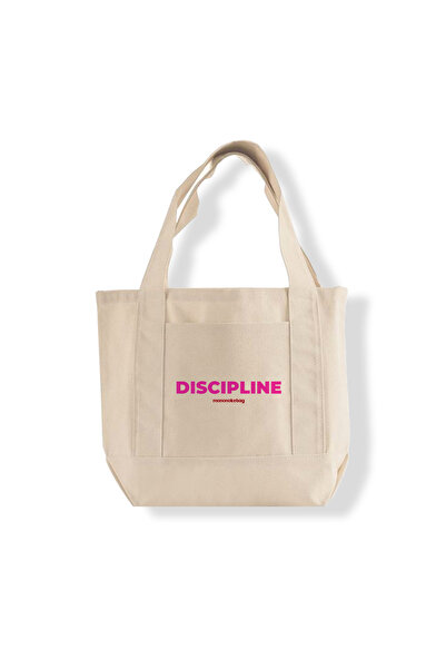 mononoke Disiplin Yazılı Bez Çanta Totebag